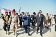 رئيس الجمهورية يصل محافظة ارخبيل سقطرى img