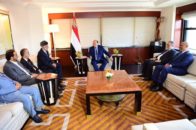 رئيس الجمهورية يستقبل الوزير المسؤول عن الشؤون الخارجية العُماني img
